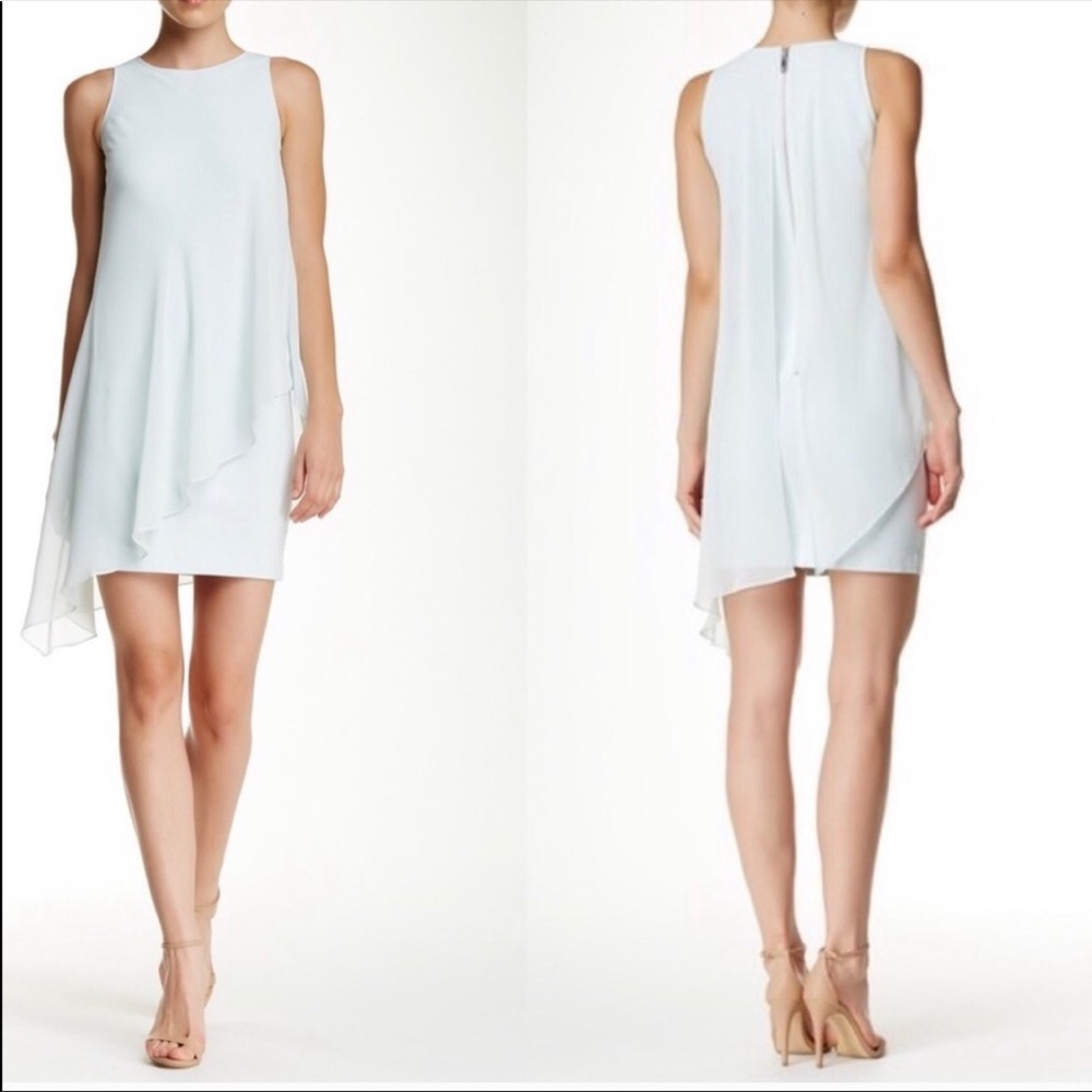 Ted Baker London Locie Asymmetrical Dress/Chiffon